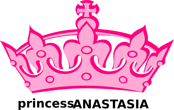 Pink Princess clip art - vector clip art online, royalty free ...
