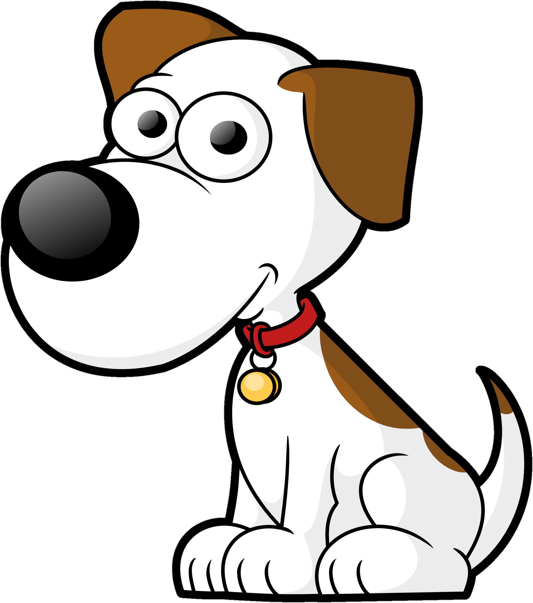 happy puppy clipart - photo #1