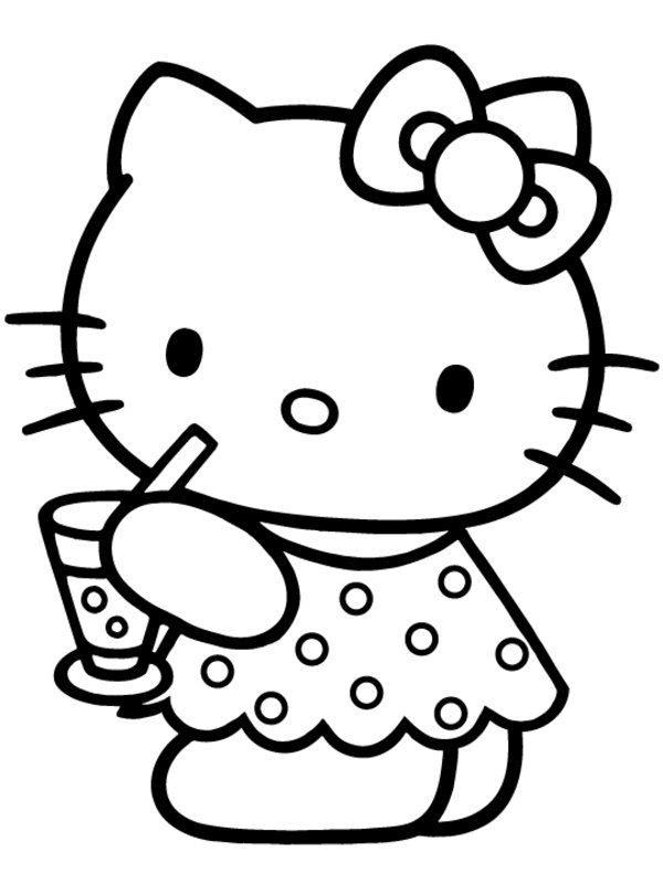 Free Printable Baby Hello kitty Coloring Pages for Kids - Picture ...