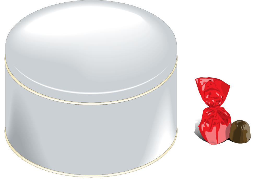 OnlineLabels Clip Art - Sweets Can