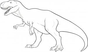 Dinosaurs Drawing - Gallery