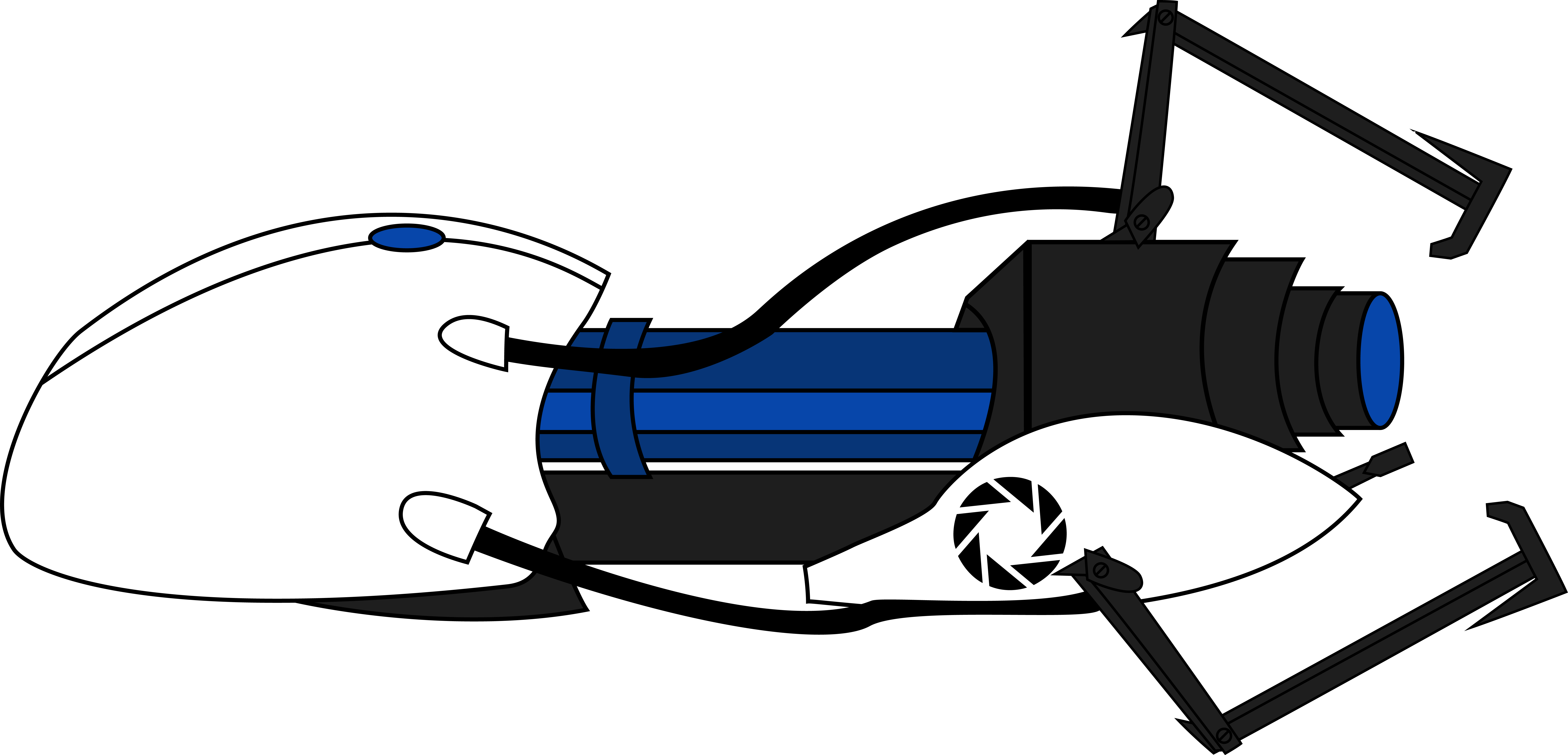 Portal Gun Vector AI File Download by TheAmoryWarsSoldier9 on ...