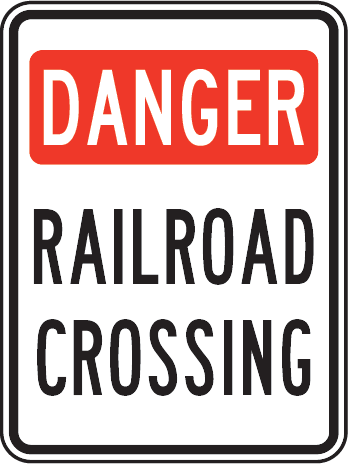 Railroad Crossing Sign by SafetySign.com - X4425 - ClipArt Best ...