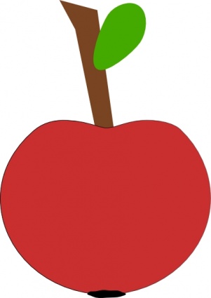 Red Apple clip art - Download free Other vectors