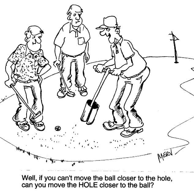 Golf Cartoons