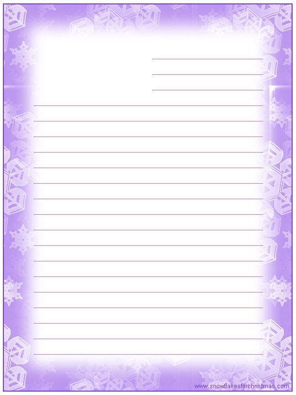 Free Printable Stationery Borders Printable World Holiday