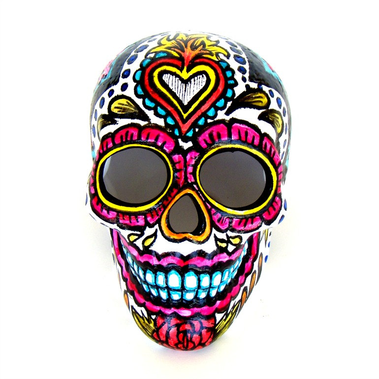 Popular items for tattooed sugar skull on Etsy