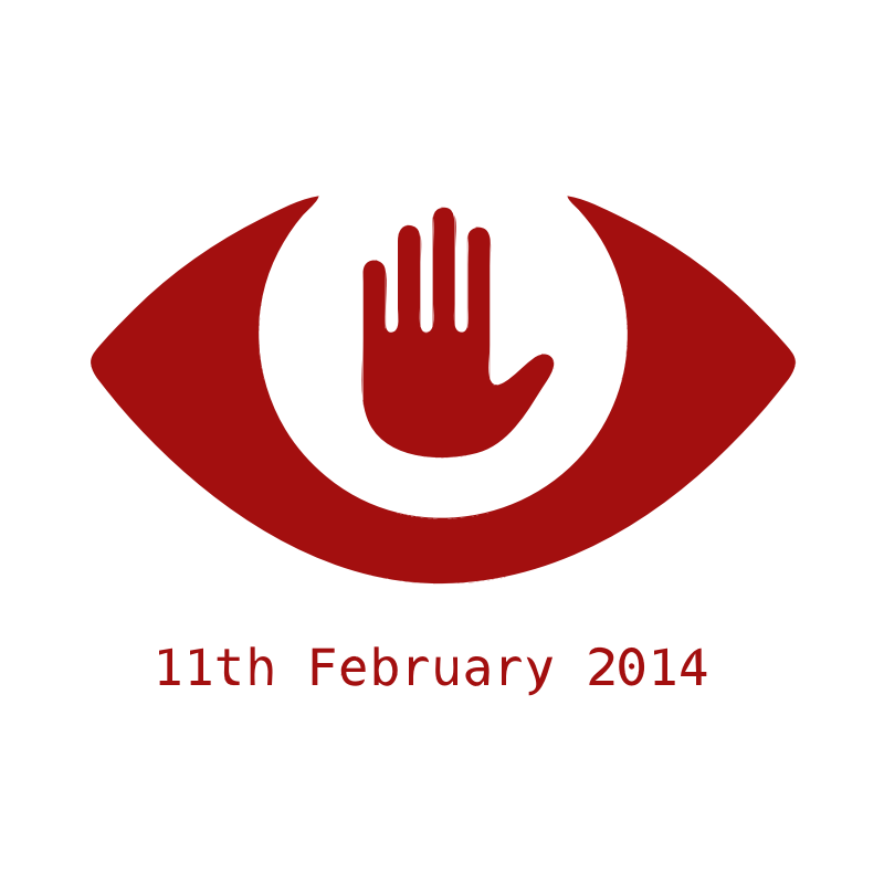 Clipart - We're Fighting Back Against Mass Surveillance - Red