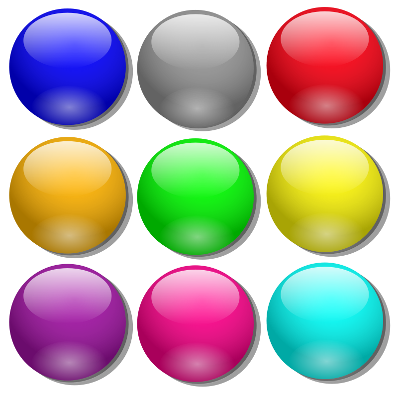 Game Marbles - Simple Dots Clip Art Download