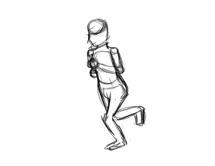 Animated Person Running