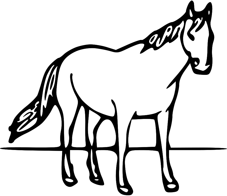 LDS Clipart: horse clip art