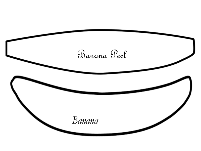Felt Banana tutorial