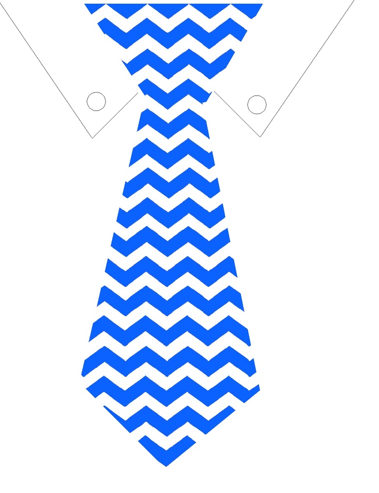 fathers day printable chevron tie blue | CLC - Preschool Ideas | Pint…