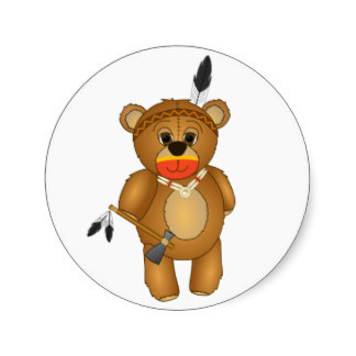 Cartoon Teddy Bear Stickers, Cartoon Teddy Bear Sticker Designs