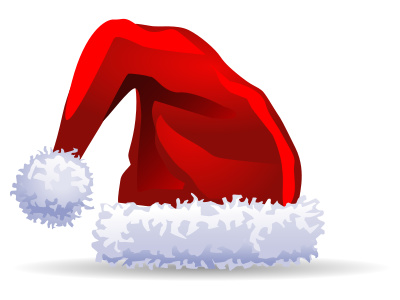 Red Hat Clip Art, Christmas Santa Hat Vector | Just Free Image ...