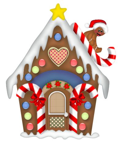 Christmas Gingerbread House PNG Clipart | gingerbread goodies | Pinte…