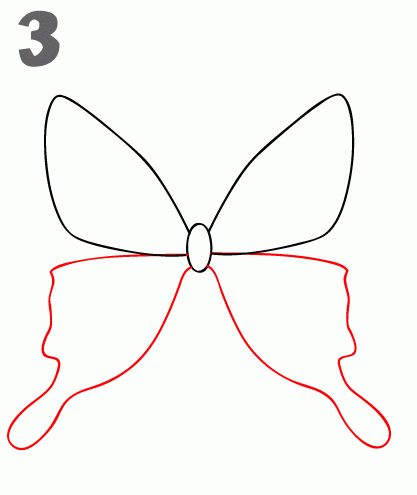 Butterfly Outlines - ClipArt Best