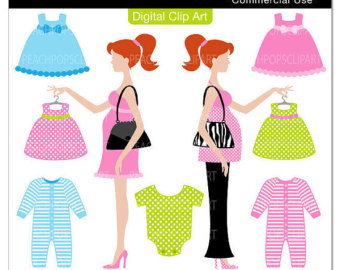 Popular items for baby digital clipart on Etsy
