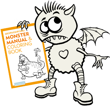 Monster Manual (and Coloring Book) | The Fluent Self