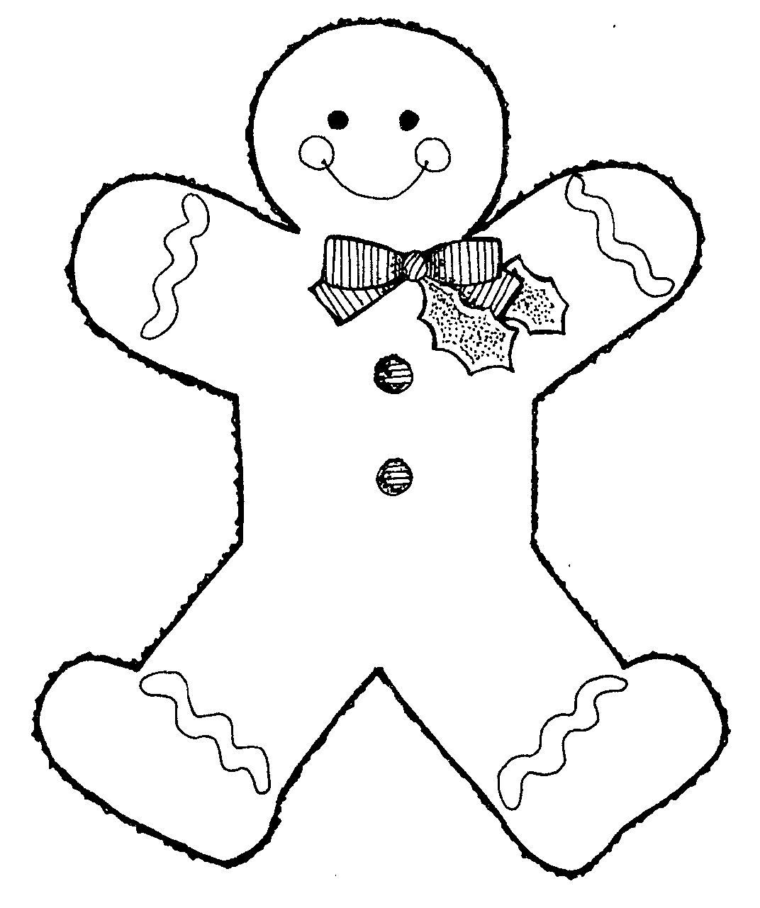 Gingerbread Man Clip Art Free - ClipArt Best
