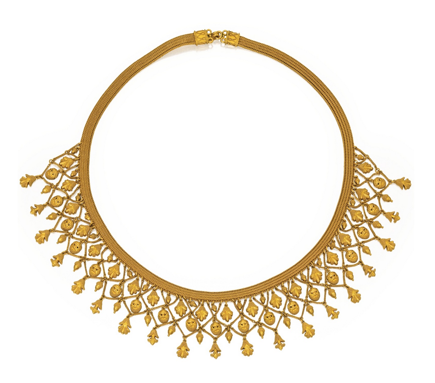 Trends For > Gold Necklace Clipart