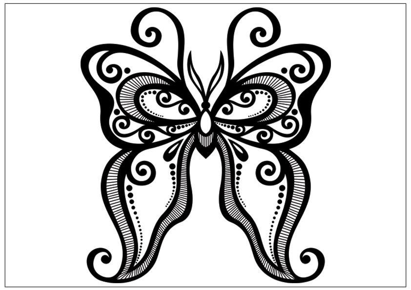 artisitic-butterfly-design- ...