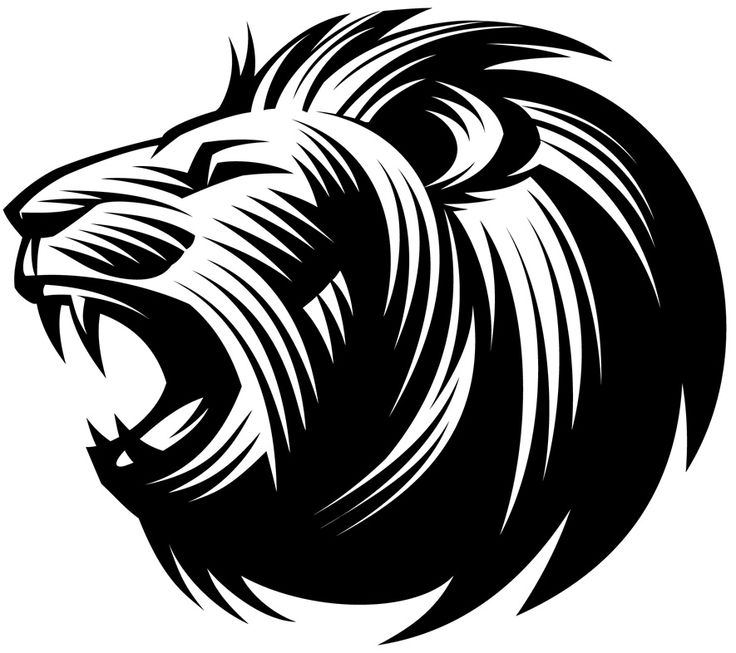Lion tattoo design*vector* | Tactile Light--graphics, clipart, files,…