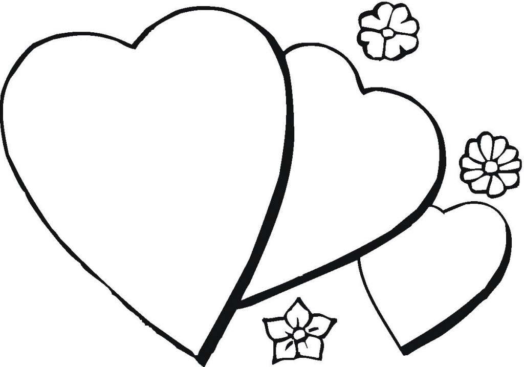 30 Heart Coloring Pages For Kids | Free coloring pages