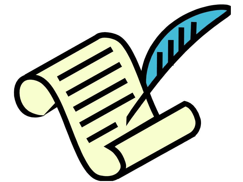 Letter Writing Clip Art