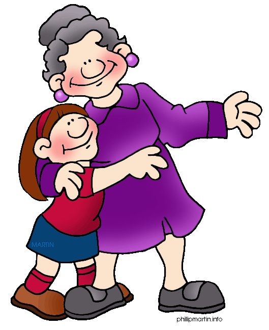 free clipart of grandparents with grandchildren - photo #46
