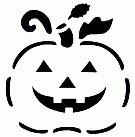 Halloween Pumpkin Clip Art Black And White | Clipart Panda - Free ...
