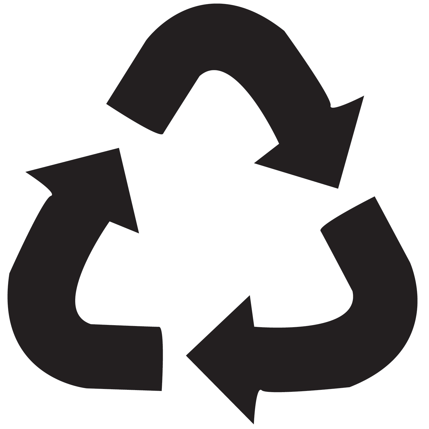 Clip Art Recycle Symbol - ClipArt Best