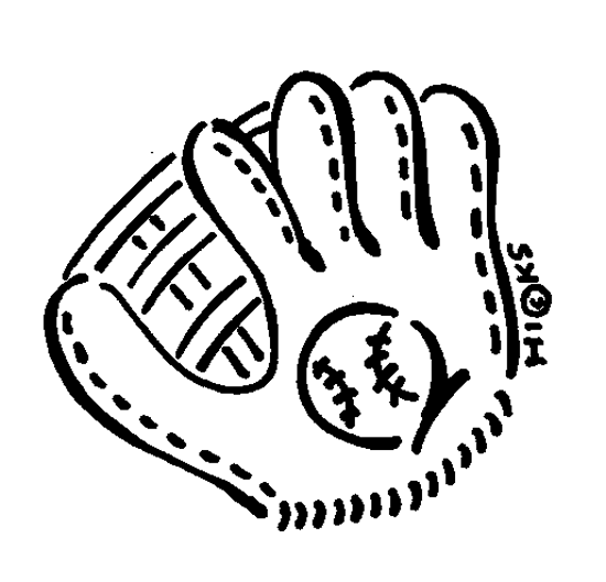 baseball and glove - Clip Art Gallery