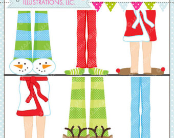Popular items for christmas clipart on Etsy