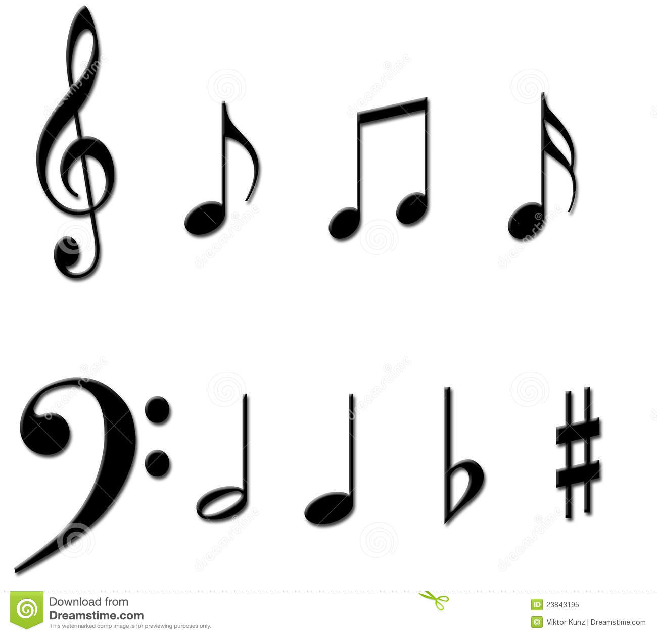 Musical Notes Symbols | Clipart Panda - Free Clipart Images