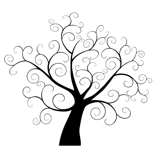 Black And White Bare Tree Clipart | Clipart Panda - Free Clipart ...
