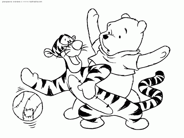 Coloring Pages: Winnie the Pooh and Friends Free Printable ...
