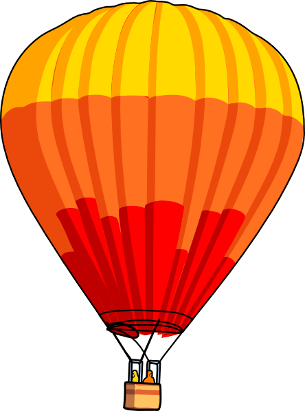 Hot Air Balloon clip art - vector clip art online, royalty free ...
