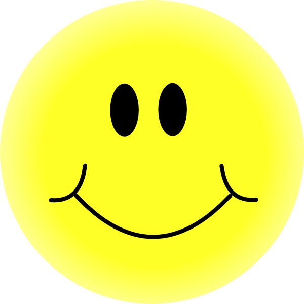 Yellow Smiley Face clip art - vector clip art online, royalty free ...
