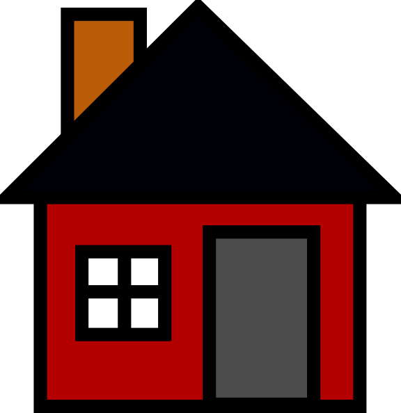 Small House clip art - vector clip art online, royalty free ...