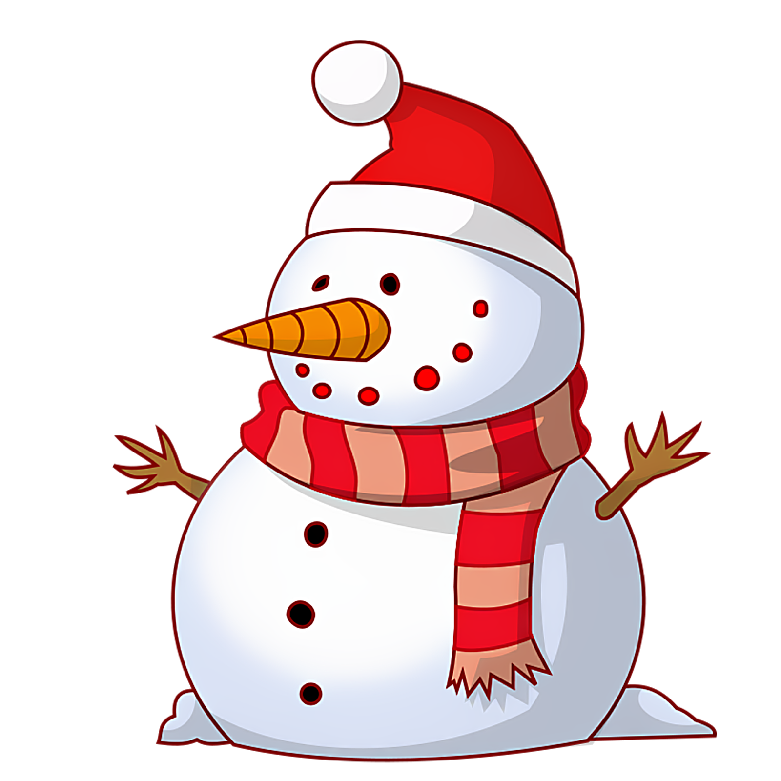 Xmas Stuff For > Christmas Snowman Clip Art