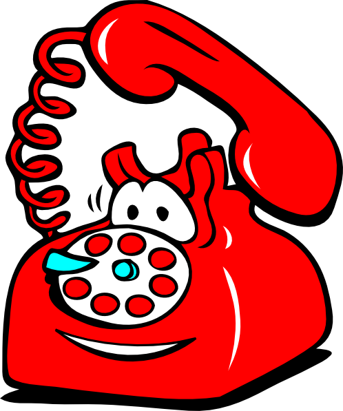 Fun Telephone clip art - vector clip art online, royalty free ...
