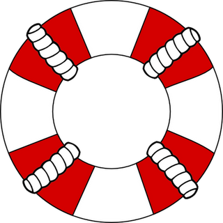 Pix For > Life Preserver Clipart Black And White