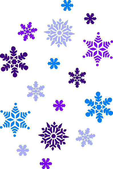 Pink And Blue Snowflake Clipart | Clipart Panda - Free Clipart Images
