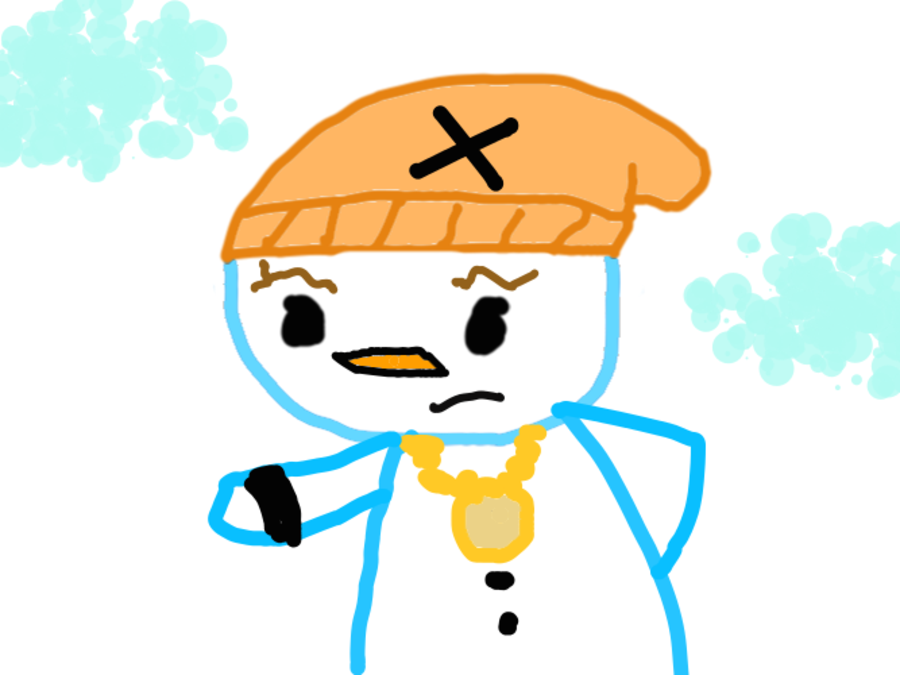 Gangster snowman by pokegirl76 on deviantART