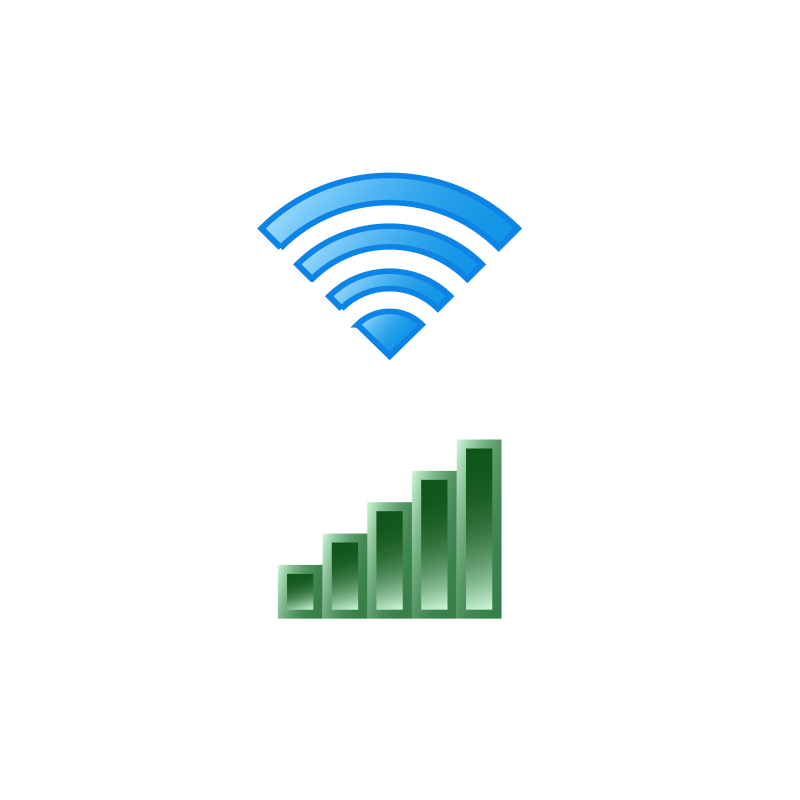 Clipart - Wireless Icons