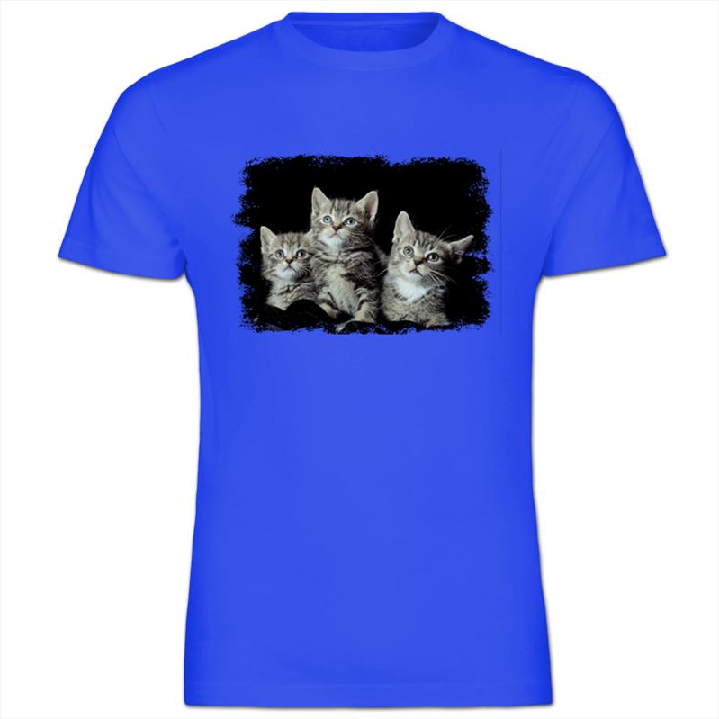 Grey CAT Family Looking UP AND Scared Kids BOY Girl T Shirt | eBay