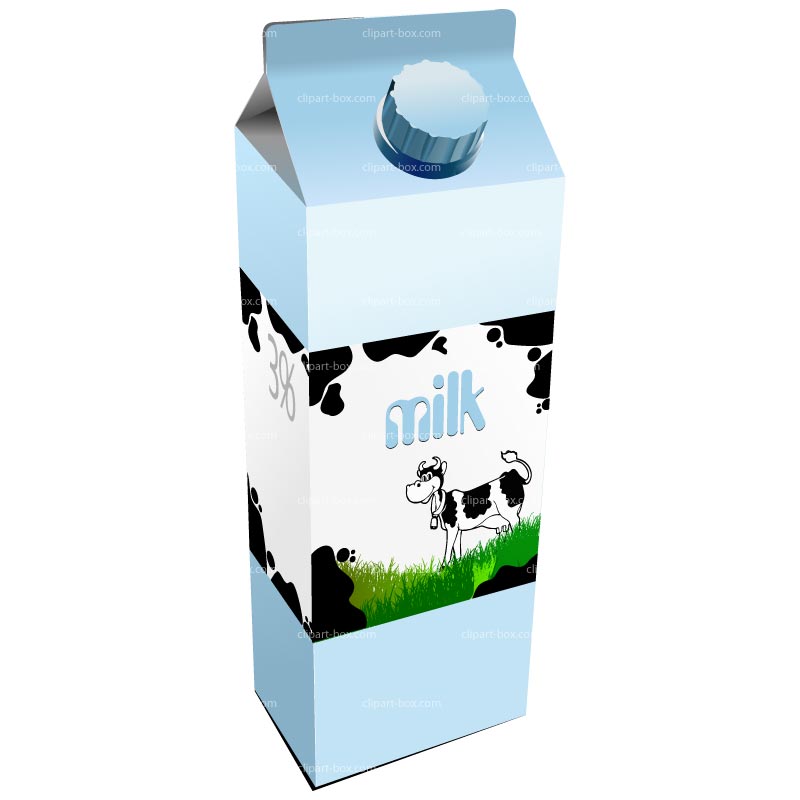 Milk Bottle Clipart