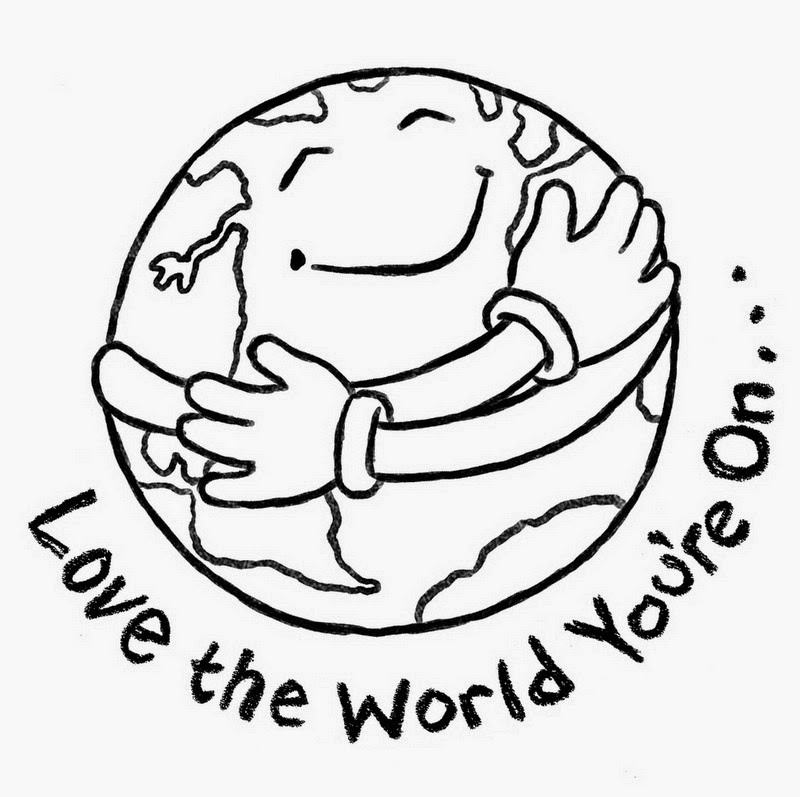 Earth Day 2015 Clip Art Black and White - Free Quotes, Poems ...