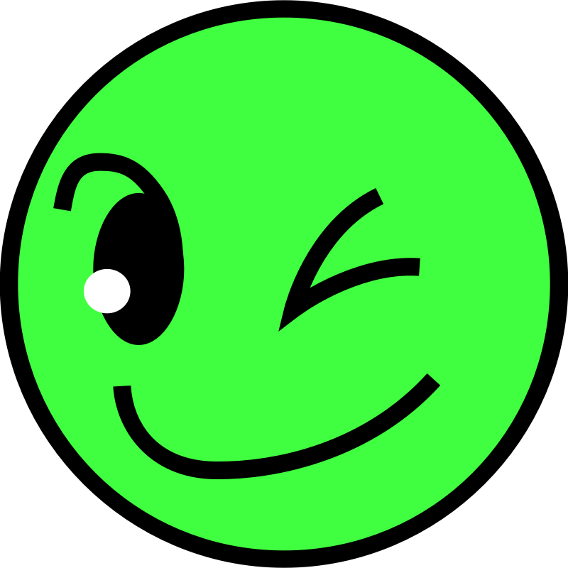 Clipart - Smiling face
